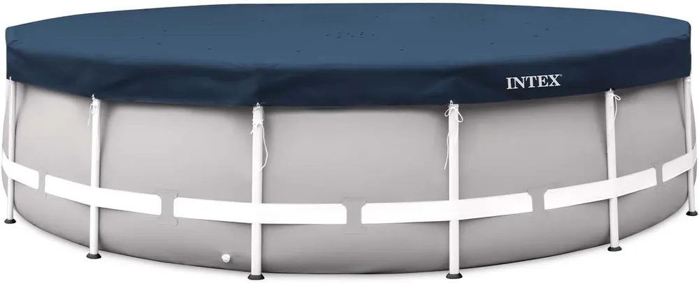 Тент всесезонный Delux (армированный) для каркасных бассейнов 457 см, Intex 28083
